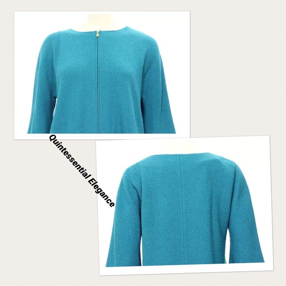 ST. JOHN Collection Boucle Knit Duster/Jacket - Picture 4 of 6